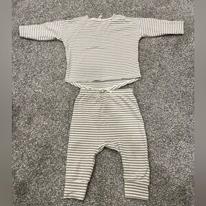 Quincy Mae long sleeve top and pants set